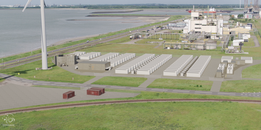 Meer ruimte voor windenergie door opslagsysteem in haven van Vlissingen