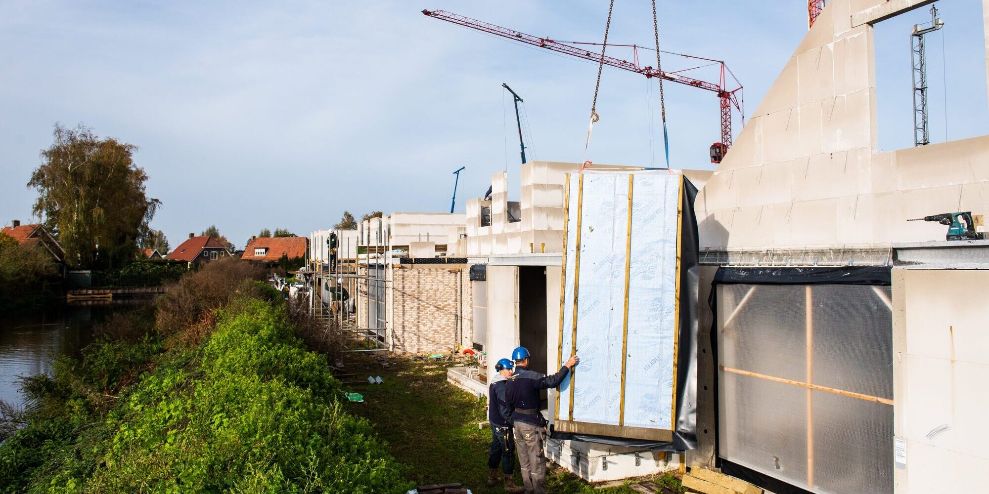 Netcongestie bedreigt woningbouwproductie in 2027 en 2028
