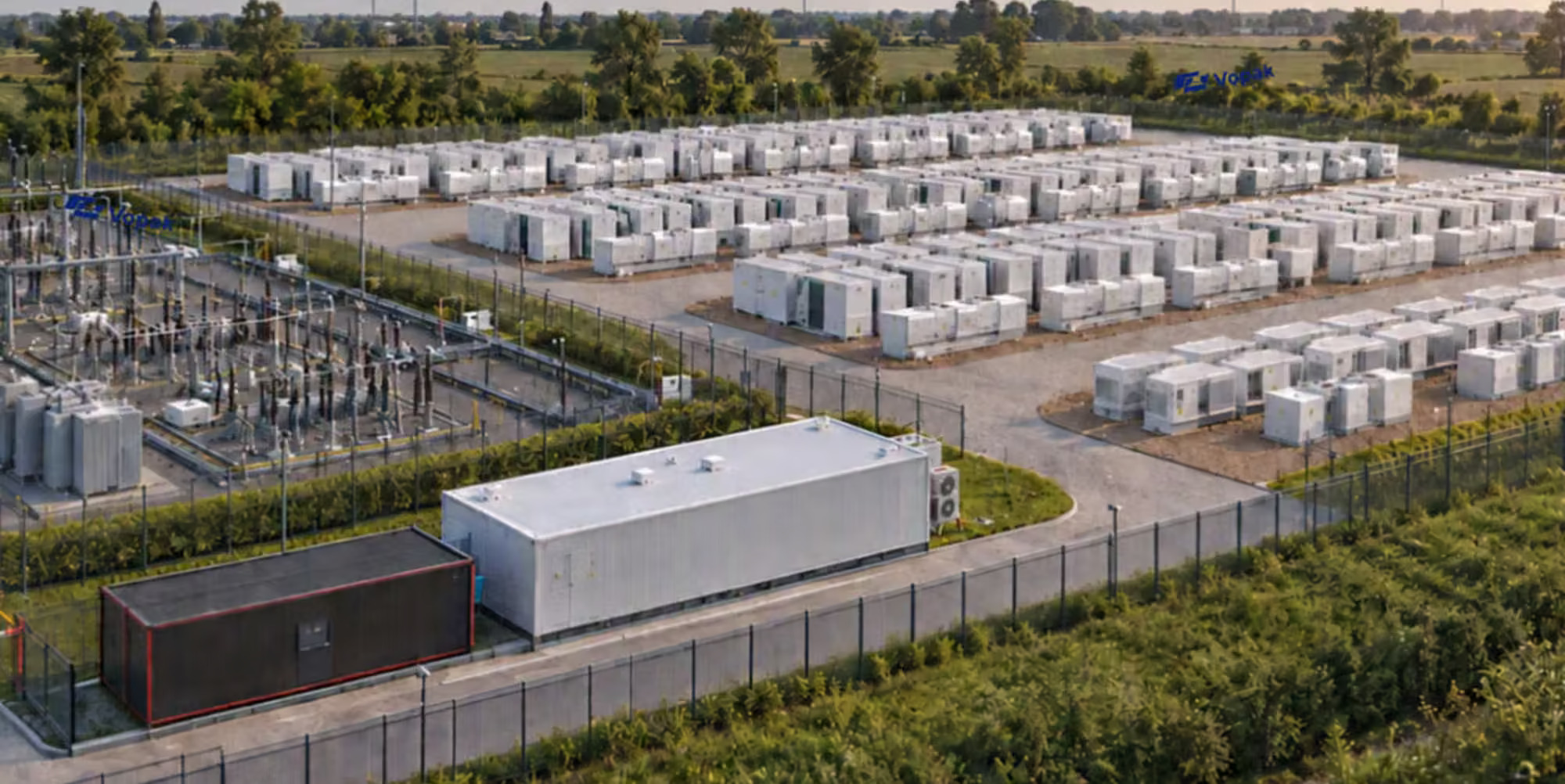 Vattenfall legt 100 MW batterijcapaciteit vast bij project Vopak in Groningen