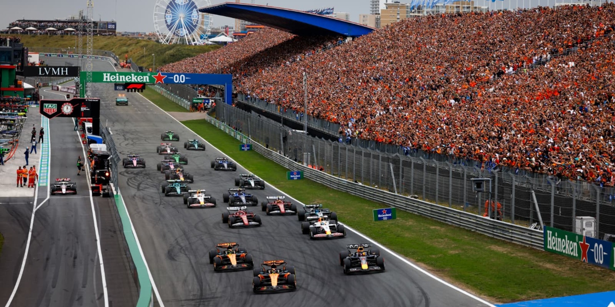 Laatste Formula 1 Heineken Dutch Grand Prix draait op netstroom van Liander: