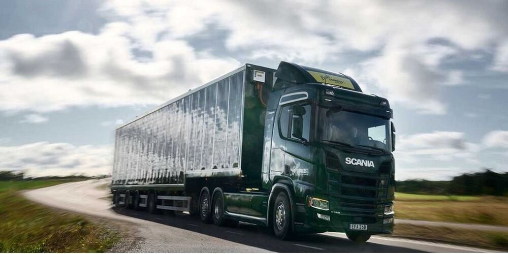 Scania ontwikkelt truck die 10.000 kilometer per jaar op zon rijdt