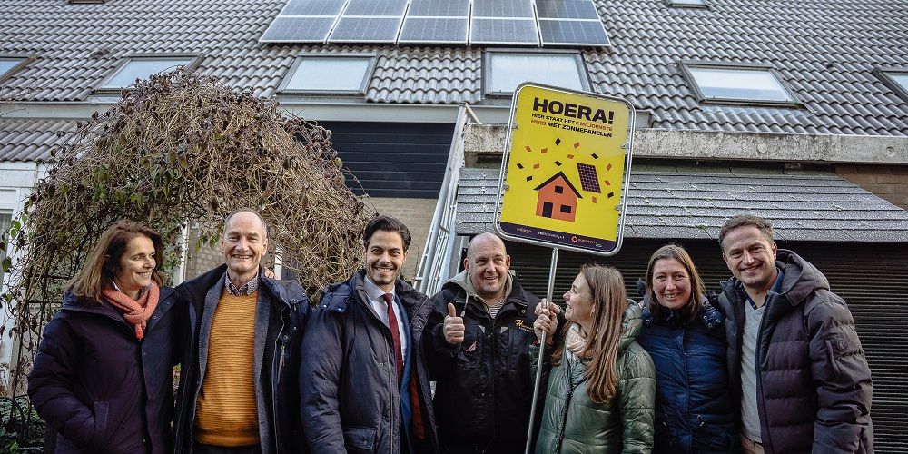 Nederland heeft nu 2 miljoen huizen met zonnepanelen