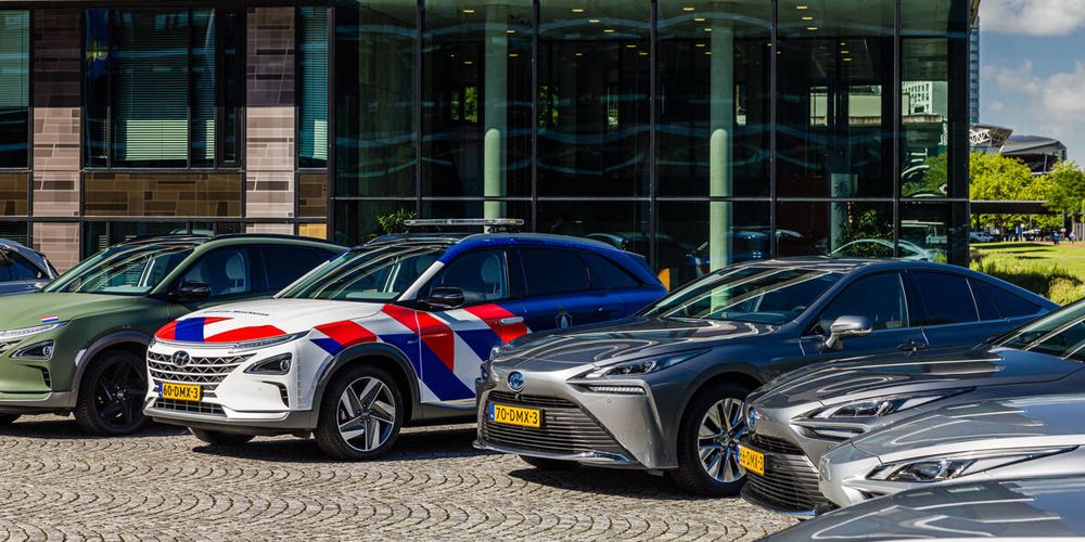 Ministerie van Defensie neemt zijn eerste waterstofauto's in gebruik