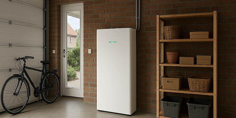 Binnen of buiten: waar komt een thuisbatterij het best tot zijn recht? 
