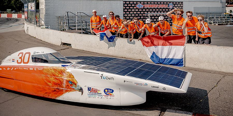 Delft Solar Team tweede bij debuut in American Solar Challenge