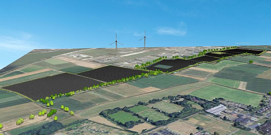Bouw van zonnepark Lanakerveld bij Maastricht gestart
