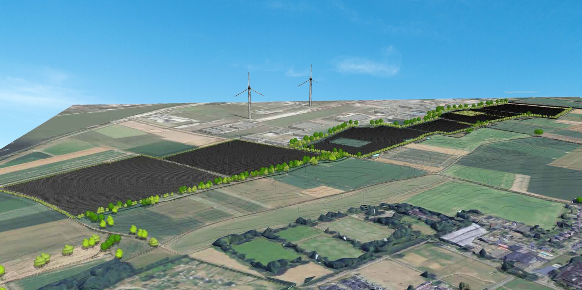 Bouw van zonnepark Lanakerveld bij Maastricht gestart