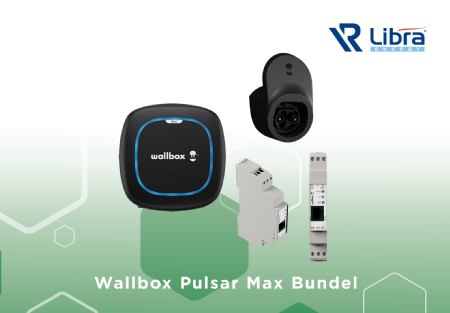 Alles-in-één laadoplossing: Wallbox Pulsar Max Bundel