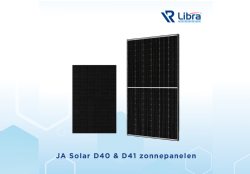 Binnenkort verkrijgbaar bij Libra Energy: de JA Solar D40 & D41 zonnepanelen