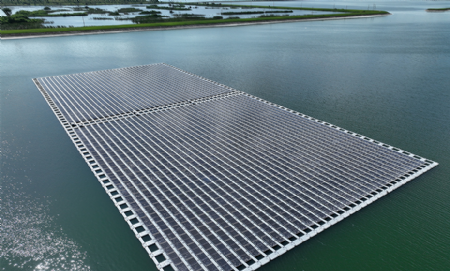 Talesun Solar floating photovoltaic project officially connected to the grid for power generation