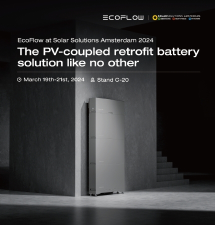 EcoFlow Makes Debut Appearance at Solar Solutions Amsterdam 2024 with PowerOcean DC Fit