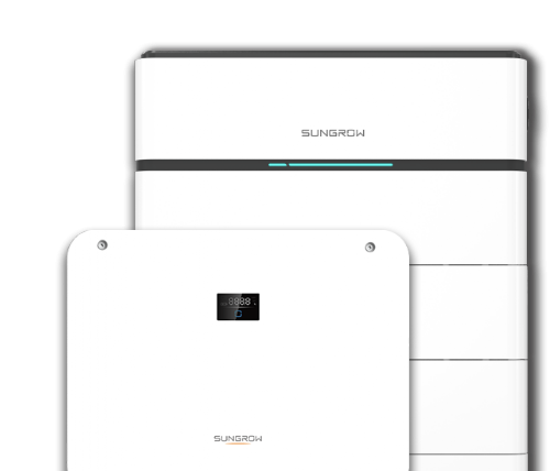 De SH15-25T 3-fase Hybride omvormers en de SBH batterij (SBH100-400)