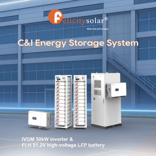 50kW Hybrid Solar Inverter & High-Voltage LFP Battery