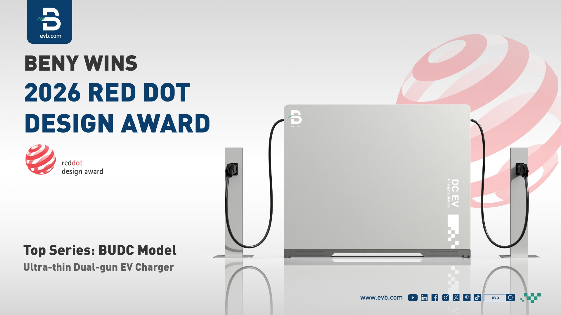 Uitmuntendheid erkend | EVB: Winnaar van de Red Dot Award 2026