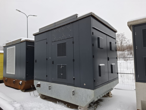 Floating PV trafostation