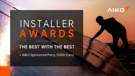 Pan-European AIKO Installer Award 2023 kicks off – Participate now! 