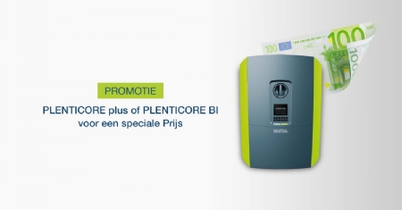 PLENTICORE plus of PLENTICORE BI voor een speciale Prijs, Actie voor Belgie