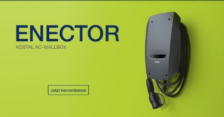 ENECTOR, the wallbox from KOSTAL is out!