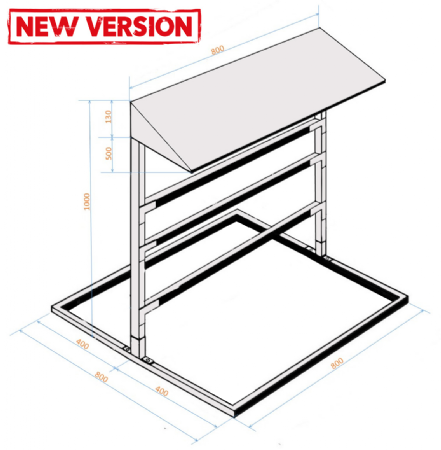 Trayco PV Shelter ook beschikbaar in kleine variant: Mini Shelter