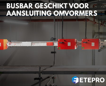 DTM Busbar ook geschikt voor aansluiting op omvormers!