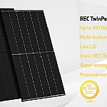 Evolutie volgt op revolutie:  Productiestart van de iconische REC TwinPeak 5-zonnepanelen