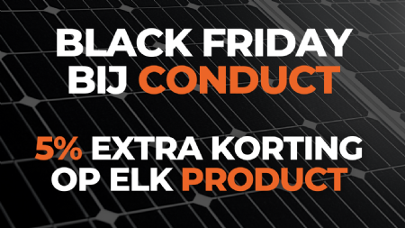 BLACK FRIDAY DEAL BIJ CONDUCT: 5% EXTRA KORTING OP ELK PRODUCT!