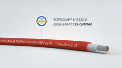 Topsolar® H1Z2Z2-K, de hoogste solar CPR certificering: Cca-s1b,d2,a1