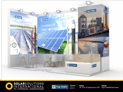 PV KABELS VOOR HERNIEUWBARE ENERGIEËN OP SOLAR SOLUTIONS INTL.