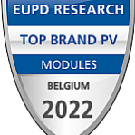 Belinus Solar heeft de "Top PV Brand 2022 Belgium" ontvangen