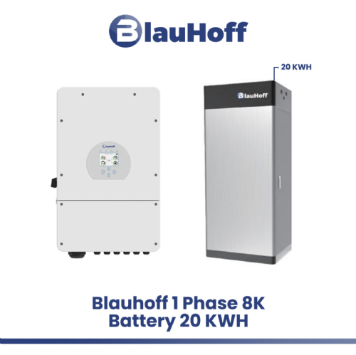 Blauhoff Home 8K/20kWh 1 Fase Systeem