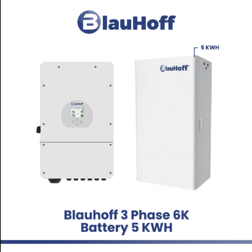 Blauhoff Home 6K/5kWh 3 Fase Systeem
