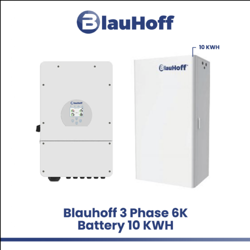 Blauhoff Home 6K/10kWh 3 Fase Systeem