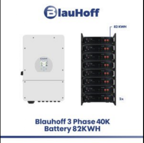 Blauhoff Home 40K/82 kWh HV 3 Fase Systeem
