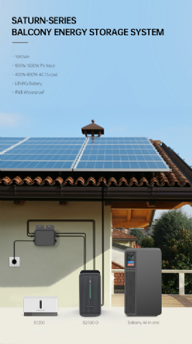 Balcony energy storage system