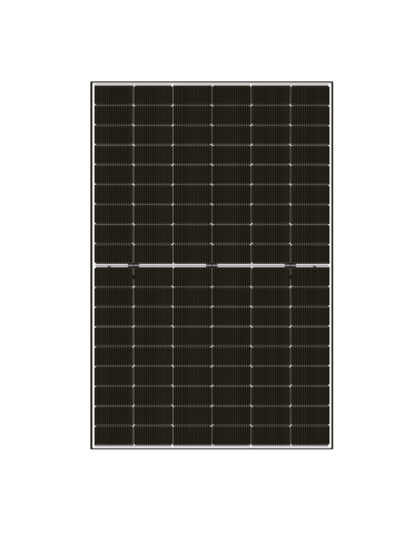 DAS Solar Bifacial Dubbel Glas Zonnepaneel (Black Frame) 430Wp