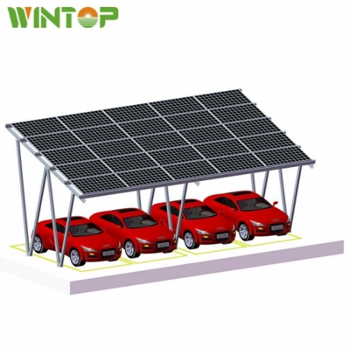 Waterproof Solar Panel Frame PV Carport Mounting Brackets Car Park Racking Installation