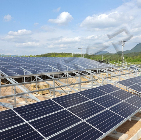 Photovoltaic Bracket Main Material Solar Power Generation Photovoltaic Bracket Manufacturer Ships Foldable Solar Floor Bracket