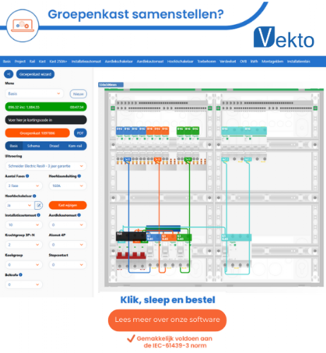 Groepenkast software