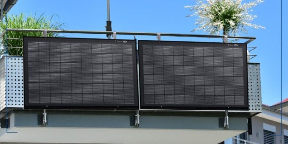 Ook zonder eigen dak kan je energie opwekken met een balkon-zonnepaneel 