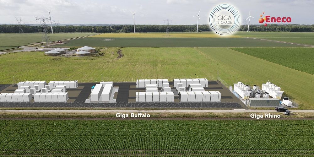 GIGA Storage en Eneco realiseren grootste batterij van Nederland