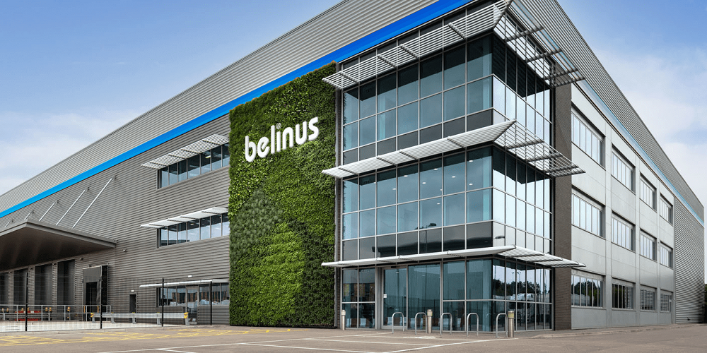 Belinus ontwerpt en produceert binnen Europa