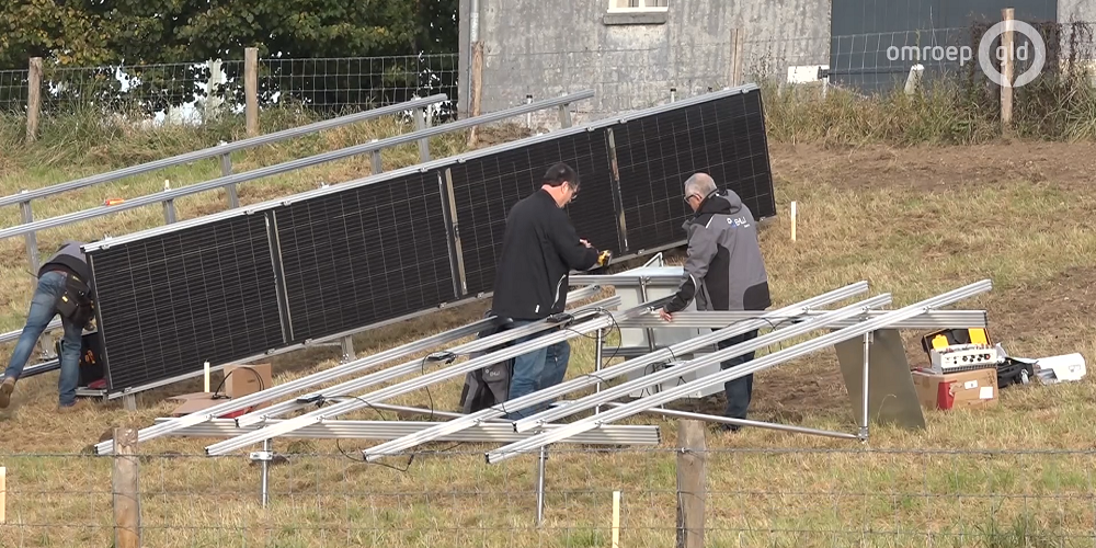 Onderzoek naar effect zonnepanelen op veiligheid dijk