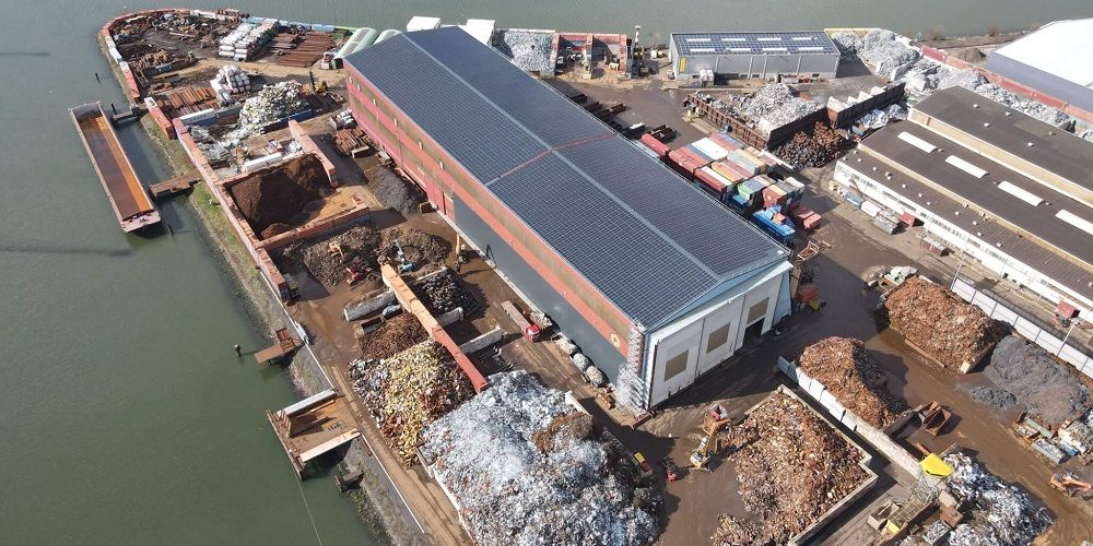 Jansen Recycling Group voor 40 procent op zonne-energie