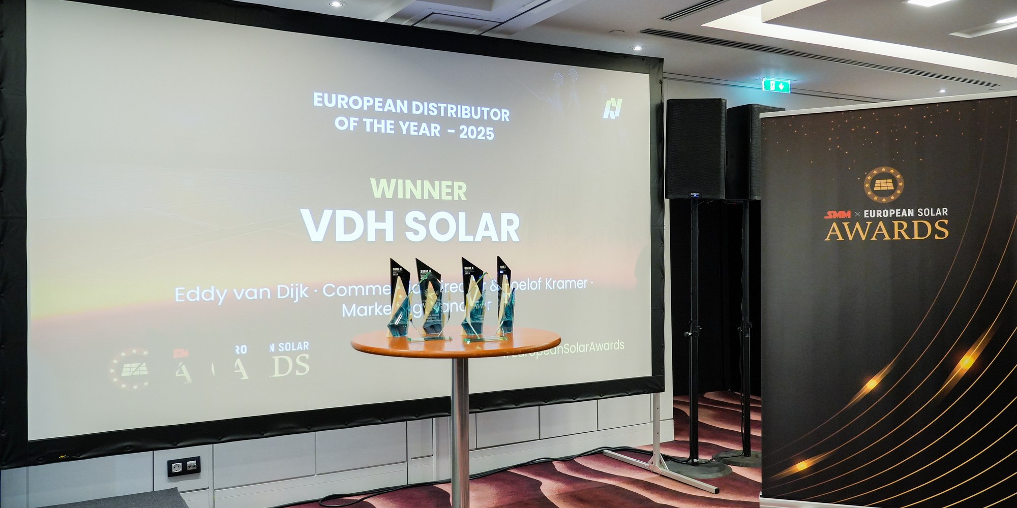 Nederlandse winnaars schitteren bij European Solar Awards 2025
