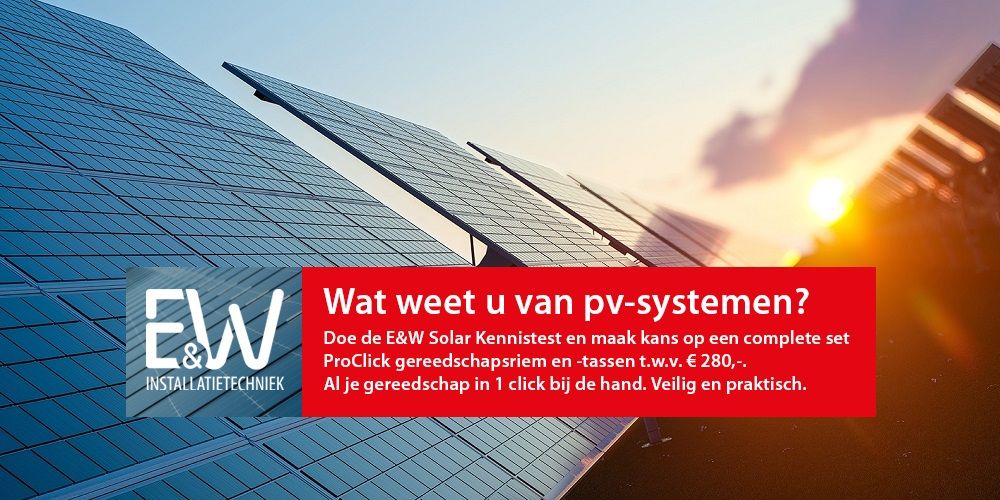 Doe de E&W Solar Kennistest 2021