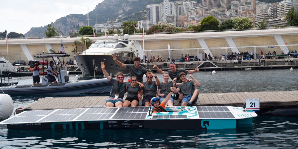 HAN Solarboat behaalt vierde plaats in Solarboatrace Monaco