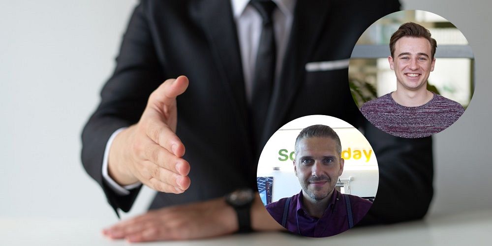 Nieuw in de sector: Jonas Rauhut van Solar Today en Robbert Esseling van Alius