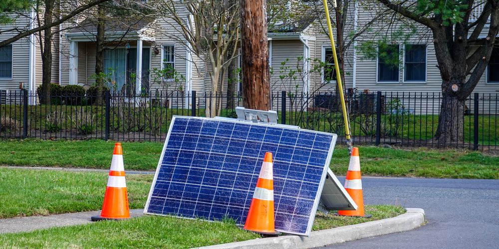 Ter nagedachtenis aan de gesneuvelde zonnepanelen