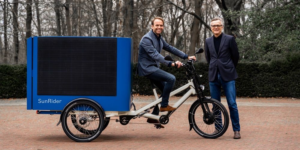 ‘Onze solar cargo e-bike gaat het stedelijk transport overnemen’