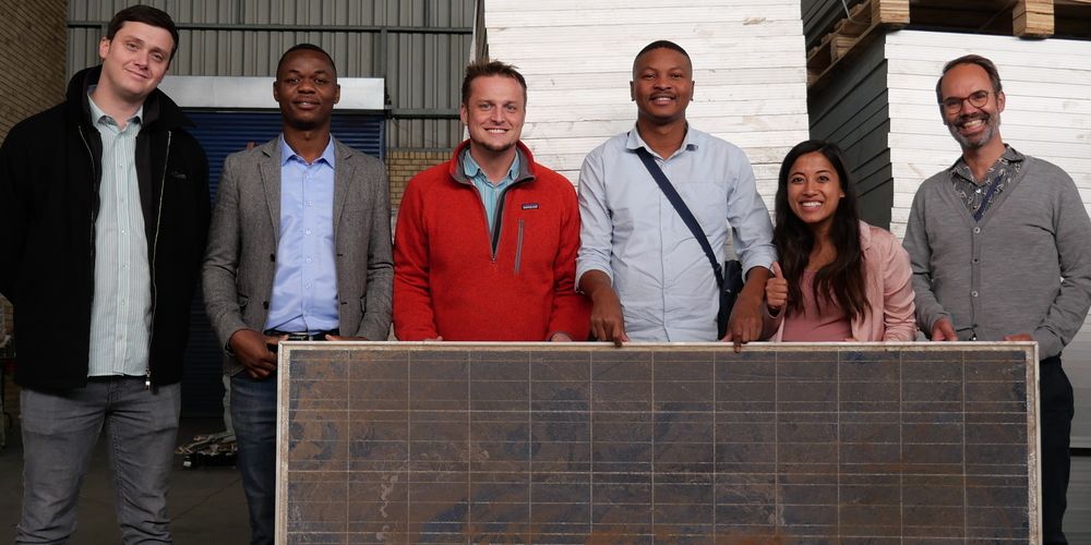 Refurbished PV helpt townships in Zuid-Afrika
